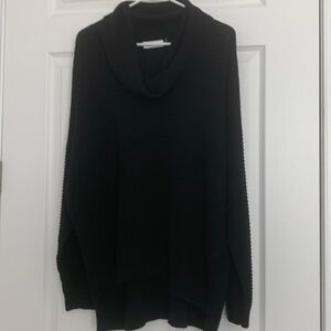 Calvin Klein Black Cowl Neck Tunic Sweater